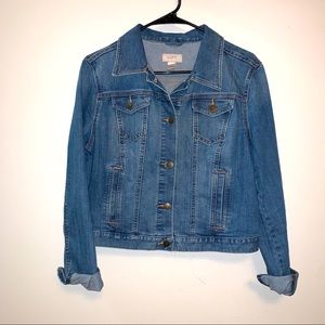Loft Jean Jacket Size Medium